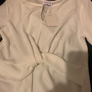 Cute white dress shirt